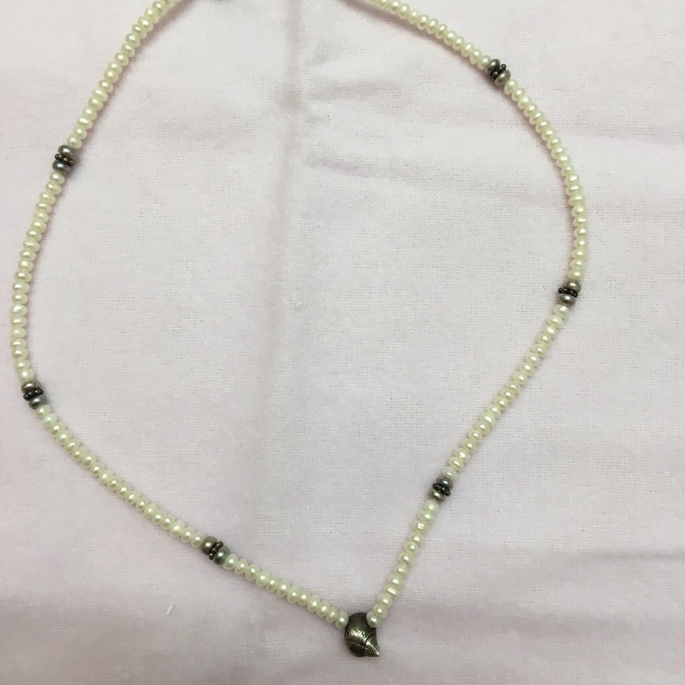 Mignon Faget Turban Snail and Seed Pearl